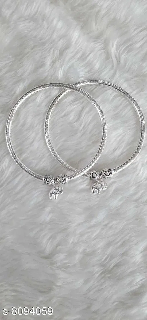 Anklet Silver Free Size Anklets & Toe Rings for Women
