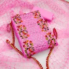 वीमेन अन्स्टिचड ड्रेस मटेरियल सूट 