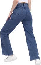 Denim Straight Fit Jeans for Women 