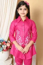 Rayon Printed Cloting Set for Girls 