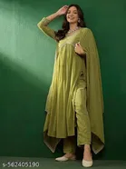 High-Slit Kurta Set for Women 