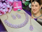 Rose Gold Partywear Jewellery for Women 