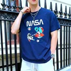 Cotton Round Neck-T-shirt for Men, Blue 