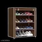 Metal 4 Layer Collapsible Multipurpose Rack 