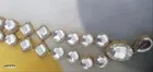 Modern Kundan Stone Work Necklace Set for Women & Girls, White