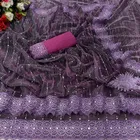 Lycra Blend Embellished Saree for Women 