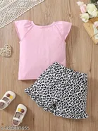 Cotton Blend Clothing Set for Girls 