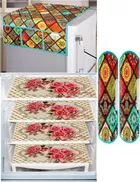 Knit 7 Pcs Fridge Cover Set 