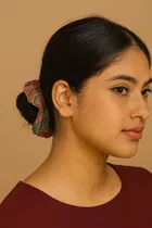 Women's Printed Satin Scrunchies for Girls & Women 