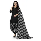 Cotton Suit Fabric with Dupatta for Women 