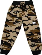 Cotton Blend Regular Fit Trackpants for Boys & Girls 