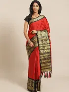 Cotton Embellished Saree for Women 