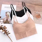 Cotton Blend Padded Camisole Bra for Women 