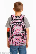 Polyester Backpack Bag, Purple