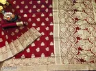 Super Net Zari Woven Saree for Women 