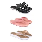 Combo of Flats with Slippers for Women 