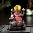 Lord Buddha Water Fountain with 10 Smoke Backflow 