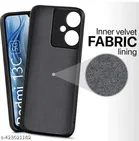 Silicone Mobile Cover for POCO M6 5G / Redmi 13C 5G 