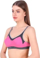 Cotton Blend Non Padded Bra for Women 