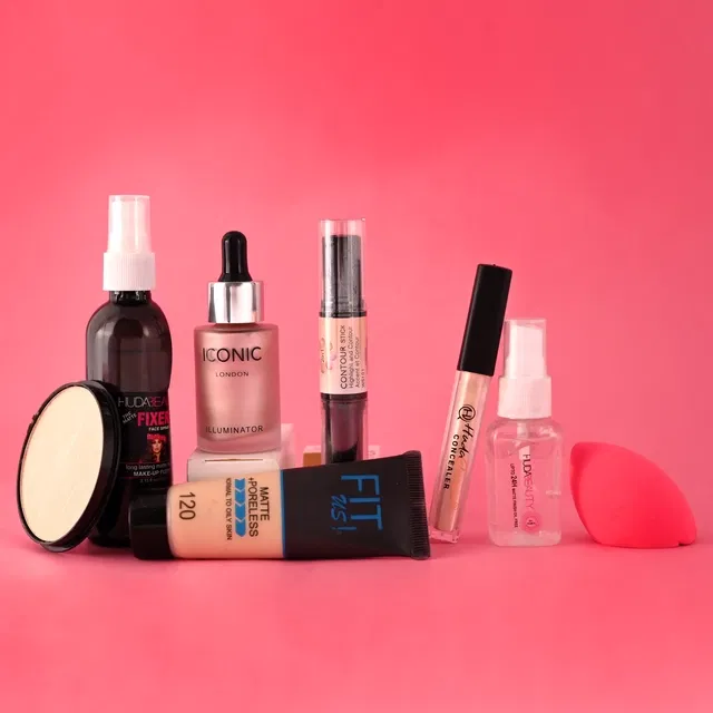 Combo of Face Makeup (Set of 8)
