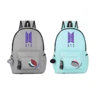 Combo of BTS Printed PU Backpacks for Women & Girls 
