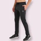 Lycra Nylon Logo Printed Track Pant for Men 