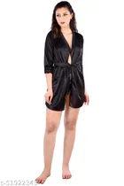 Satin Nightdress Set for Women 