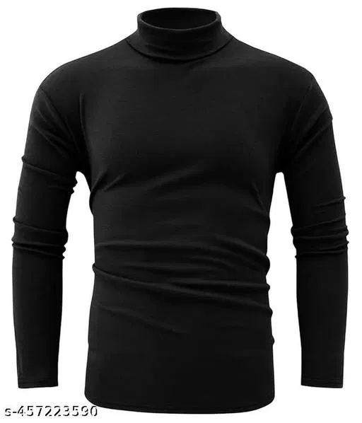Cotton Blend SweatShirt for Men, Black (M)