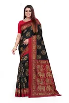 Art Silk Printed Saree for Women 