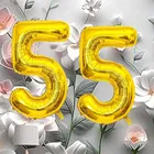 Foil Balloon for Birthday Celebration, No. 55 