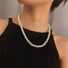 Elegant Pearl Necklace and Earring Set for Women