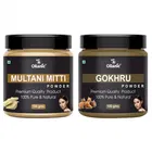 Natural Multani Mitti & Gokhru Powder for Skin & Hair 