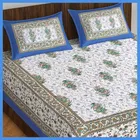 Double Bedsheet with 2 Pillow Covers 