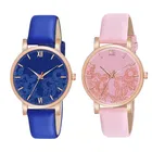 Designer Leather Analog Watch for Women & Girls 