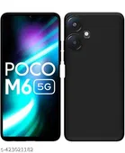 Silicone Mobile Cover for POCO M6 5G / Redmi 13C 5G 