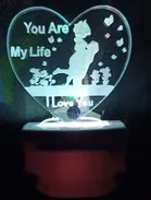 3D Color Changing Night Lamp