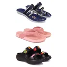 Combo of Flats with Slippers & Sliders for Women 