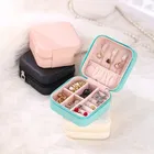 Mini Jewelry Case, Jewelry Organizer, Portable Jewelry Box For Rings Earrings Necklaces 