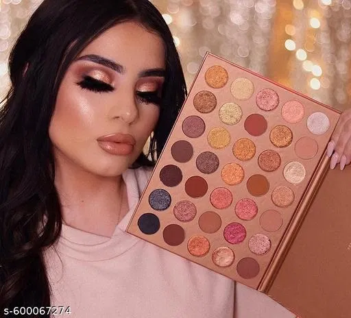 Beauty 35G Bronze Goal Eyeshadow Palette Powder - 35 Shades, Multi, Shimmery Finish