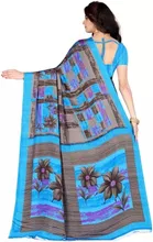 Crepe Printed Saree for Women 