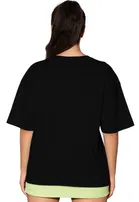 Round Neck Printed T-Shirt for Women 