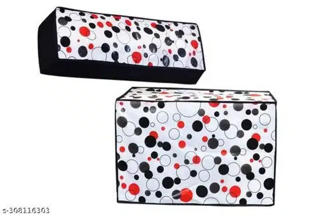 Split 1.5 Ton AC Cover for Indoor & Outdoor Unit (Multicolor, Set of 1)