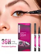 Basicare Eyeliner Long-lasting smudgeproof and waterproof Pack of 12