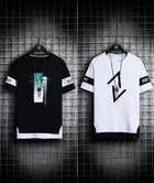 Round Neck Printed T-Shirts for Men 