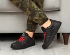 Sneakers for Men (Black & Red, 6)