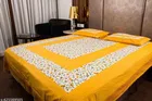 Cotton Queen Bedsheet with 2 Pillow Cover 