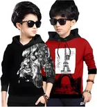Cotton Blend Hoodies  for Boys 