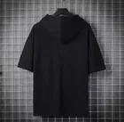 Half Sleeves Hoodie T-shirt for Men 