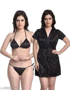 Satin Babydolls for Women 