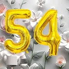 Foil Balloon for Birthday Celebration, No. 54 